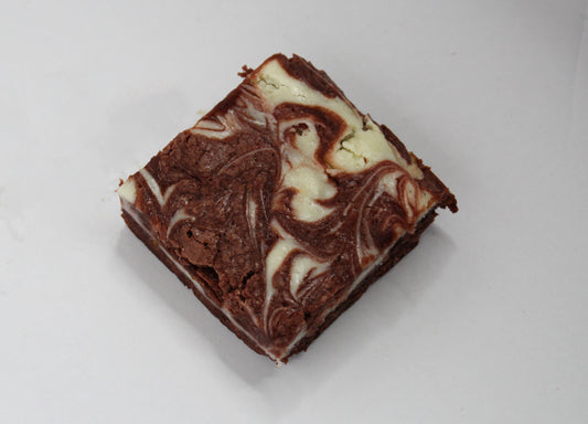 Red Velvet Swirl Brownies